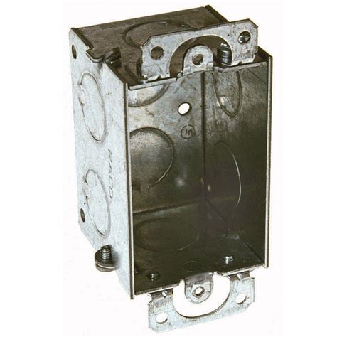 raco 2 galvanized steel switch electrical box|raco gangable boxes.